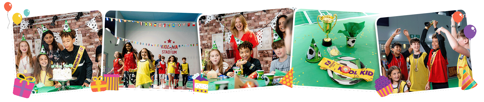 Sportz themed birthday web floating footer aug 2023